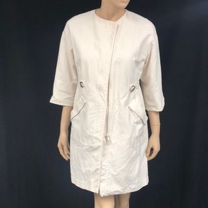 Brunello cucinelli cream 3/4 sleeve jacket 40 Sm